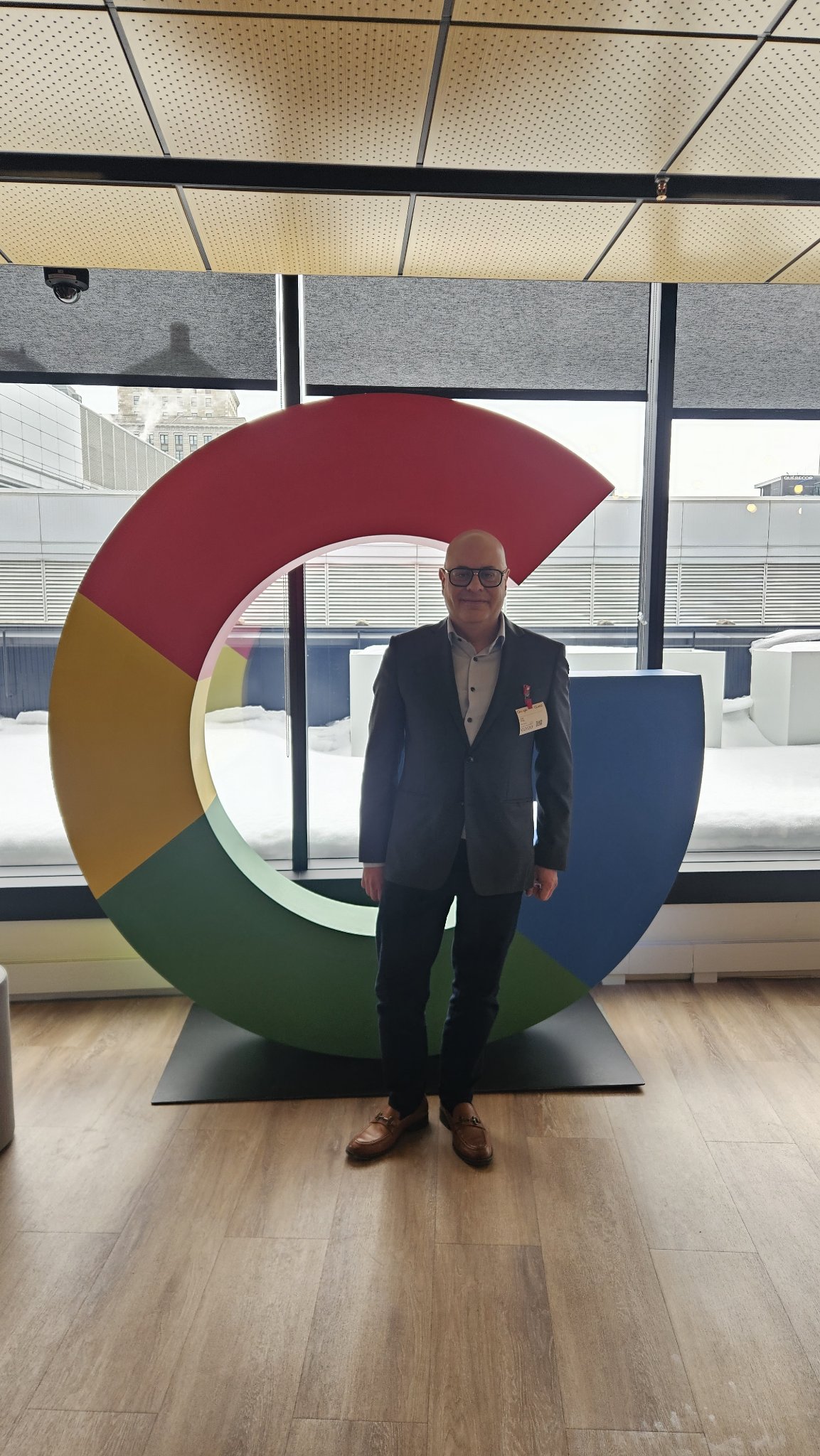 Joe chez Google Montréal